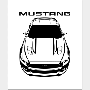 Mustang GT 2015-2017 Posters and Art